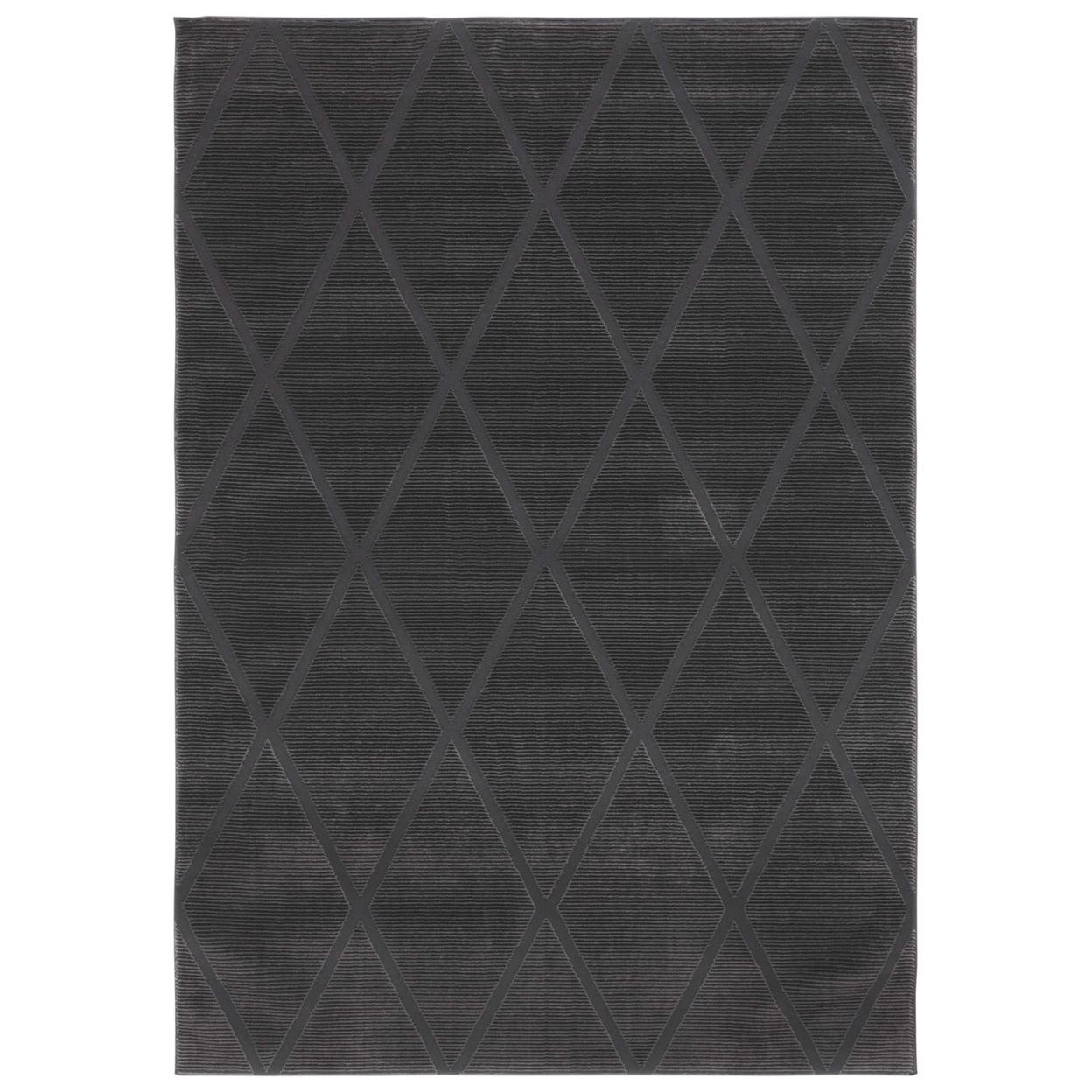 Revive REV104 Power Loomed Accent Rug - Charcoal - 2'7"x5' - Safavieh.