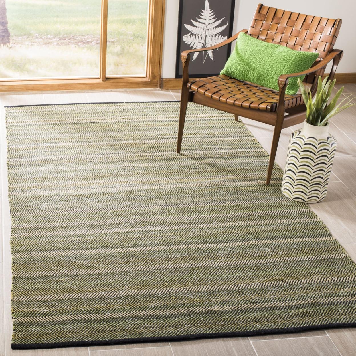 Striped Kilim STK421 Hand Woven Area Rug  - Safavieh