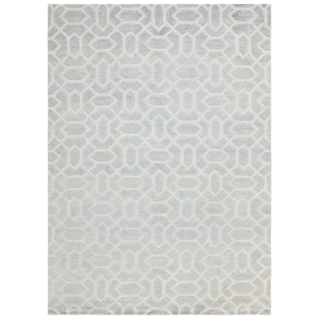 Santa Fe STF531 Hand Knotted Area Rug  - Safavieh