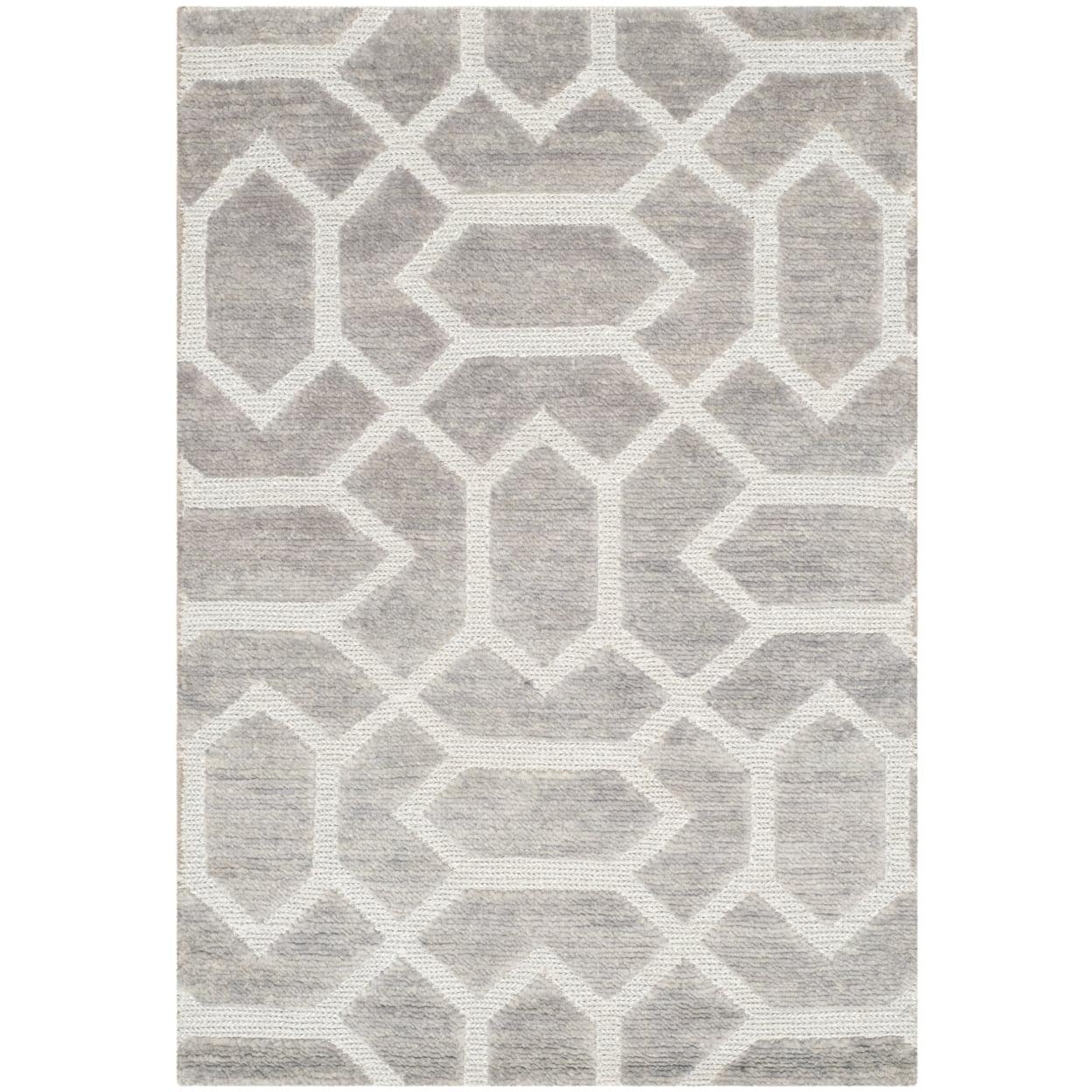 Santa Fe STF531 Hand Knotted Area Rug  - Safavieh