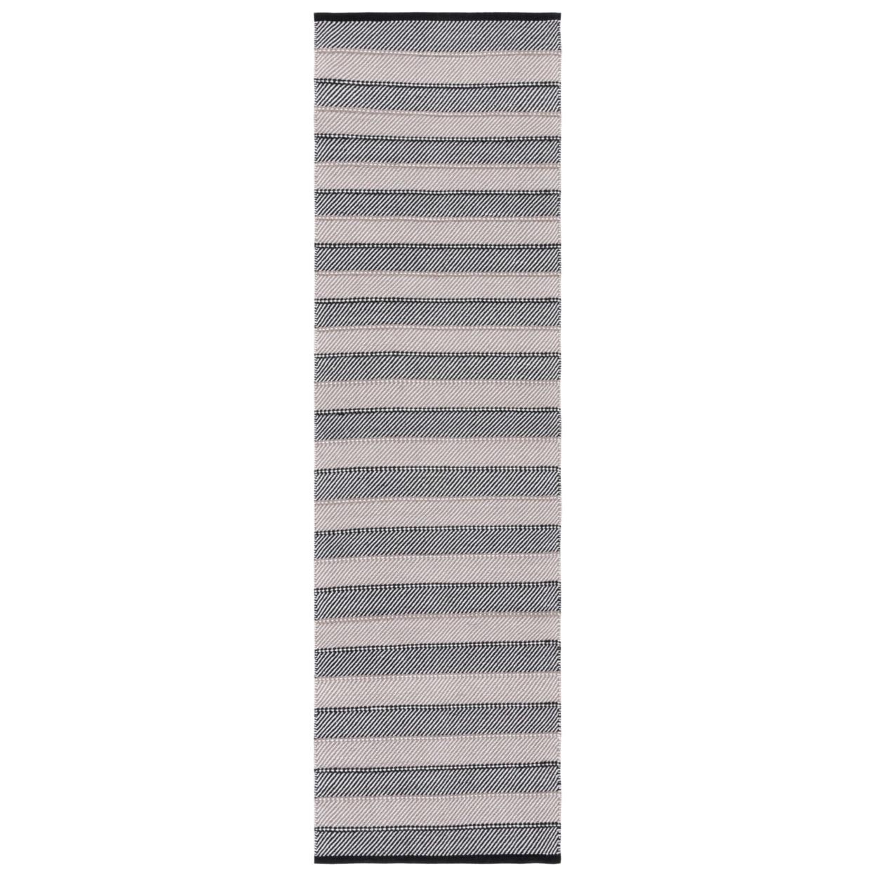 Striped Kilim STK803 Hand Woven Area Rug  - Safavieh