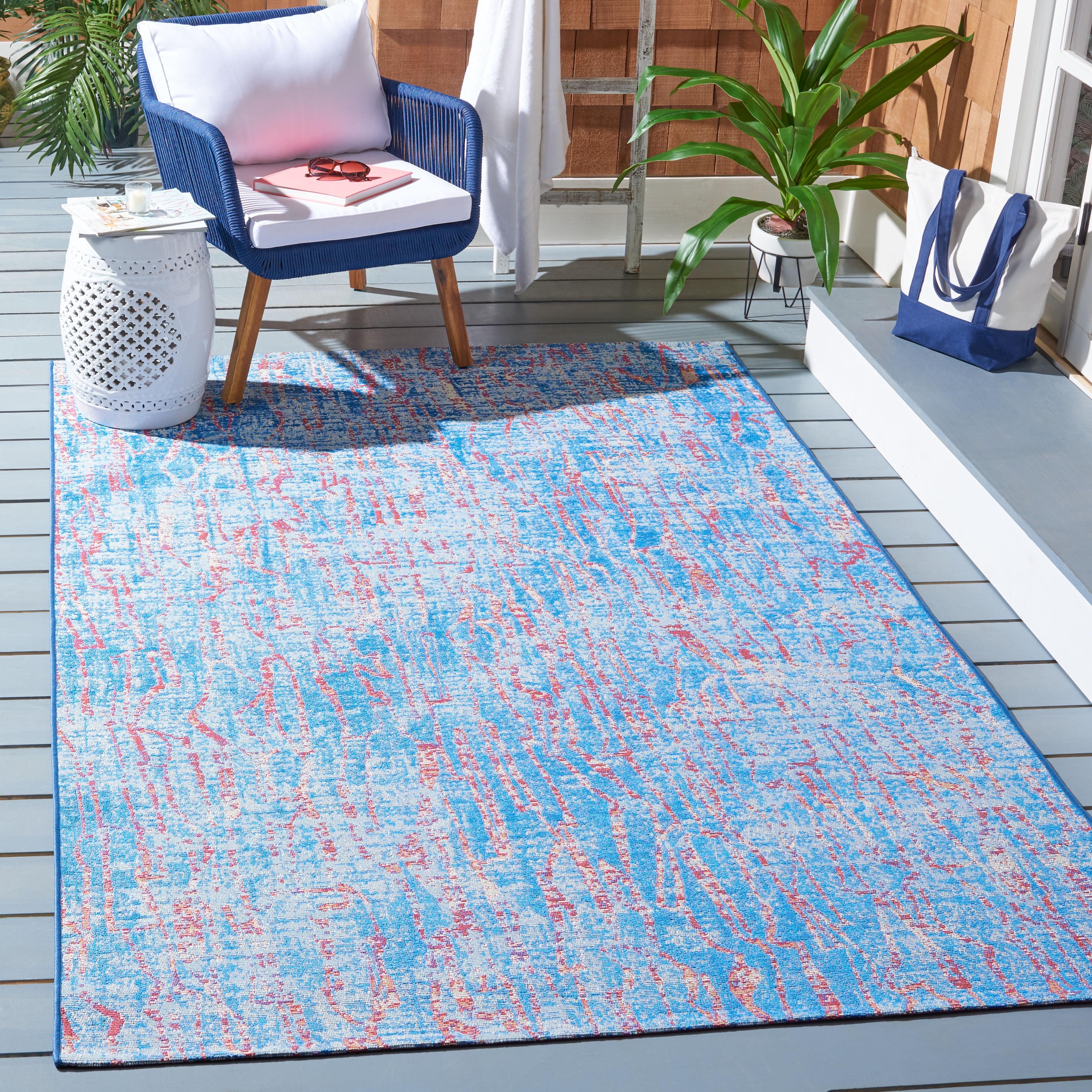 Summer SMR408 Power Loomed Indoor and Outdoor Area Rug  - Safavieh