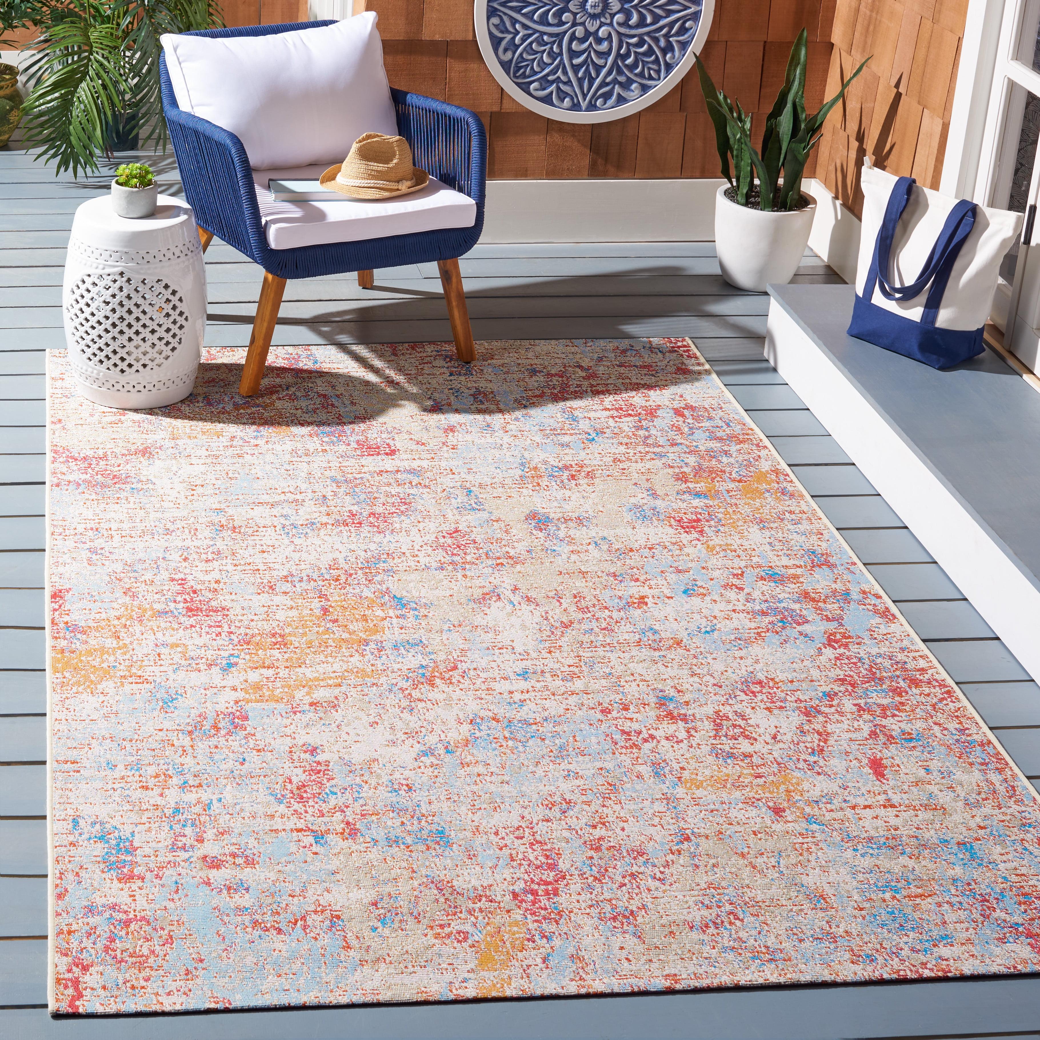 Summer SMR451 Power Loomed Indoor and Outdoor Area Rug  - Safavieh