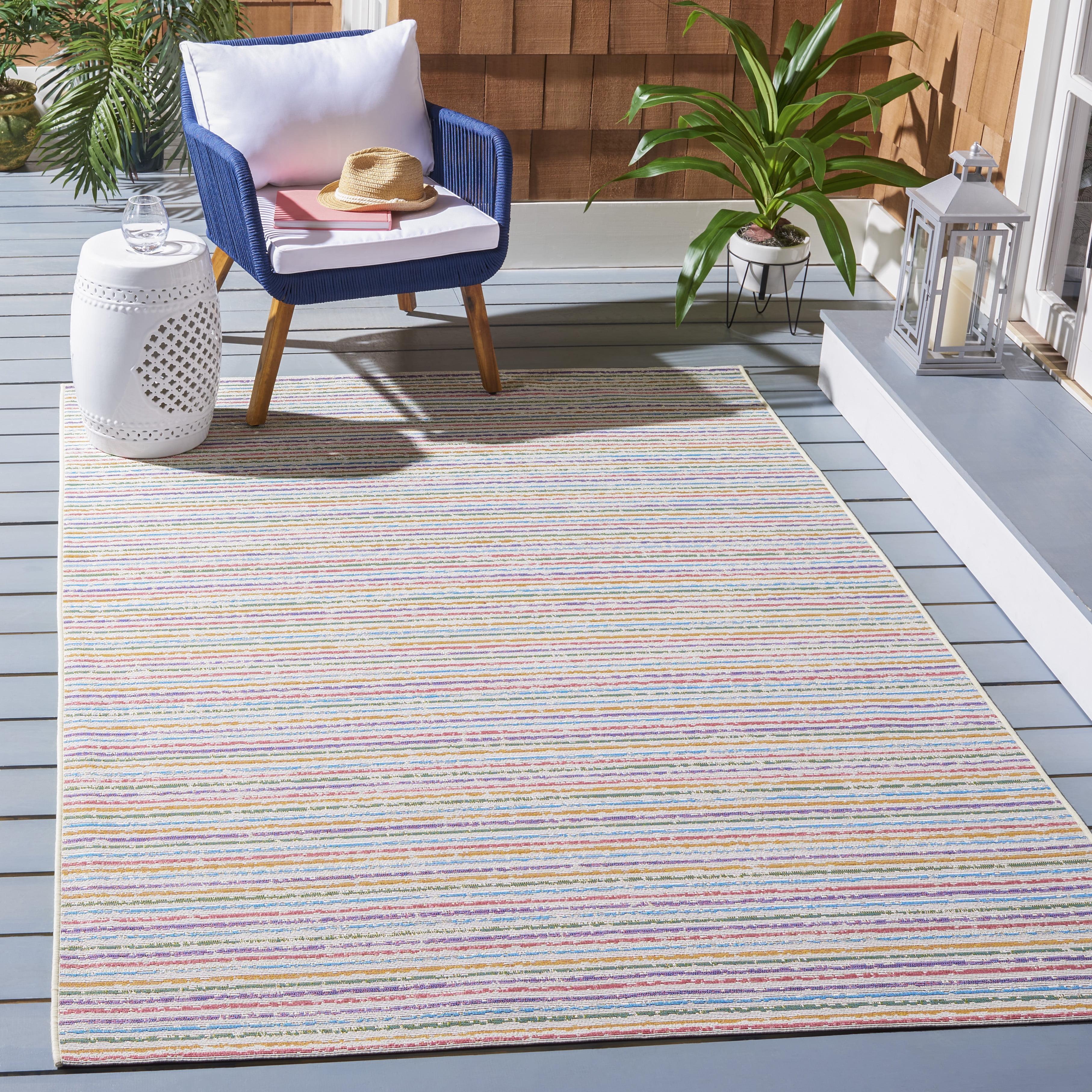 Summer SMR421 Power Loomed Indoor and Outdoor Area Rug  - Safavieh