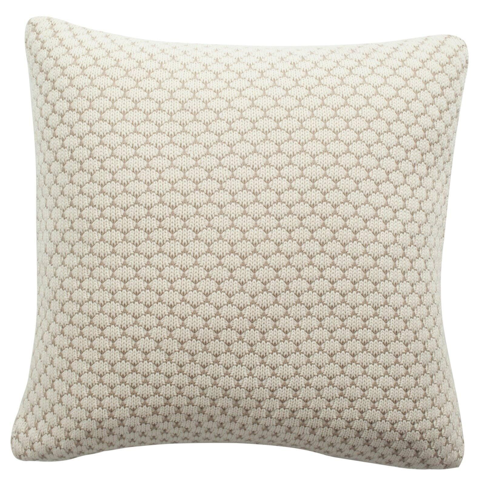 Natural Stone Geometric Cotton Blend 20" Throw Pillow