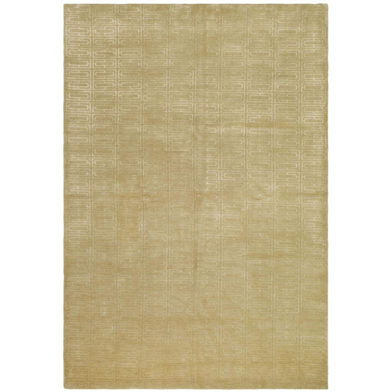 Safavieh  Couture Hand-knotted Tibetan Hanne Modern Wool Rug Beige 6' x 9' 6' x 9'