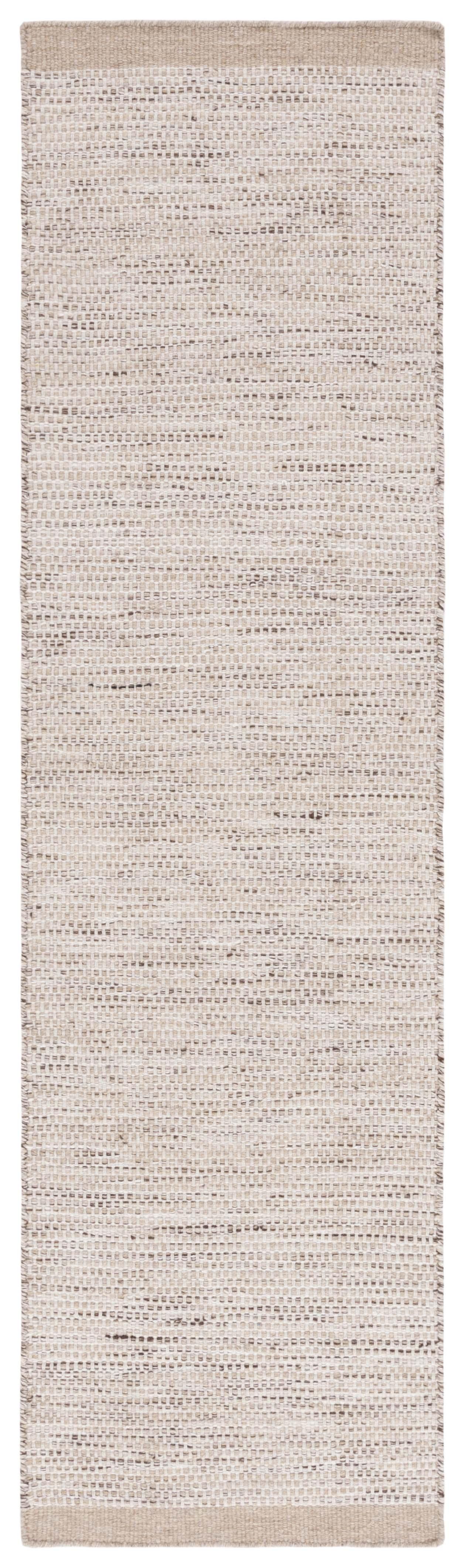 SAFAVIEH Vermont Zarif Distressed Dotted Runner Rug, Beige/Ivory, 2'3" x 5'