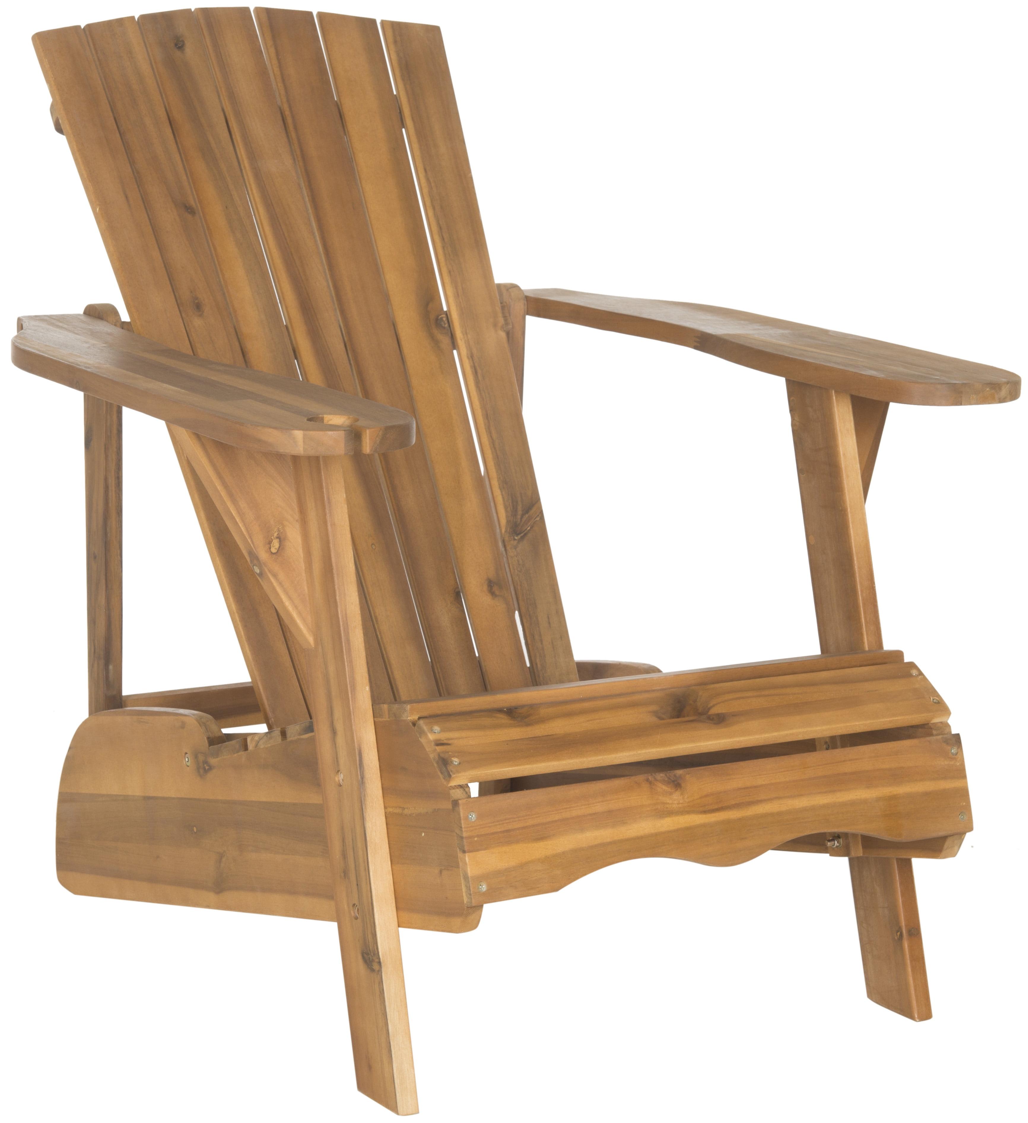 Vista Adirondack Chair Indoor/Outdoor - PAT6727 - Natural - Safavieh