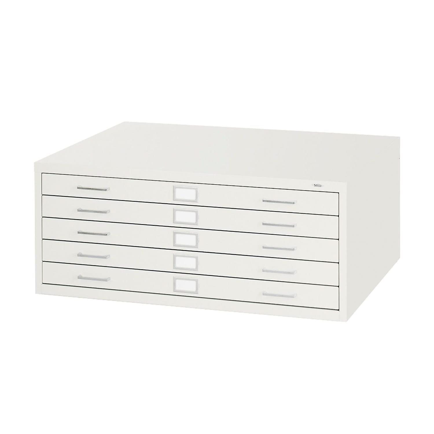 Five-Drawer Flat File Filing Cabinet