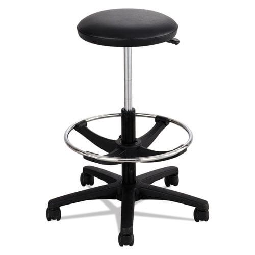 Safco Products Company Safco Diesel Series Industrial Stool w/Back, High Base