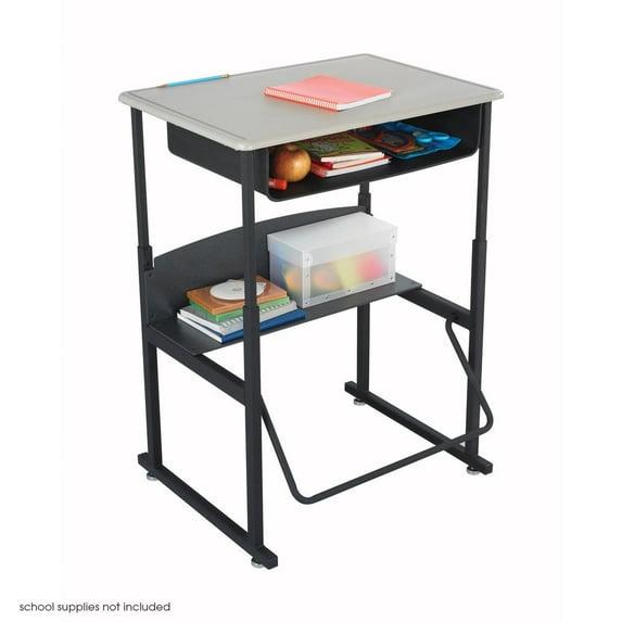 Safco Products Company AlphaBetter® Metal Adjustable Height Open Front Desk