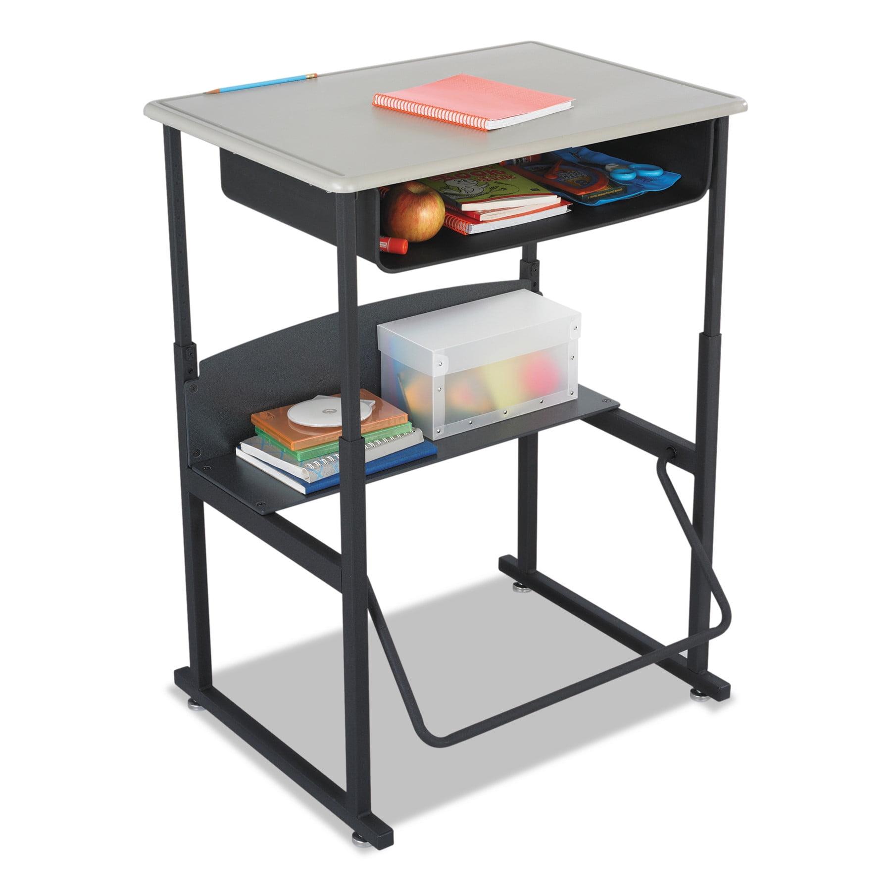 Safco Products Company AlphaBetter® Metal Adjustable Height Open Front Desk
