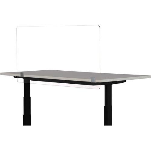 Safco® Plastic/Acrylic 1 Panel Desk Divider