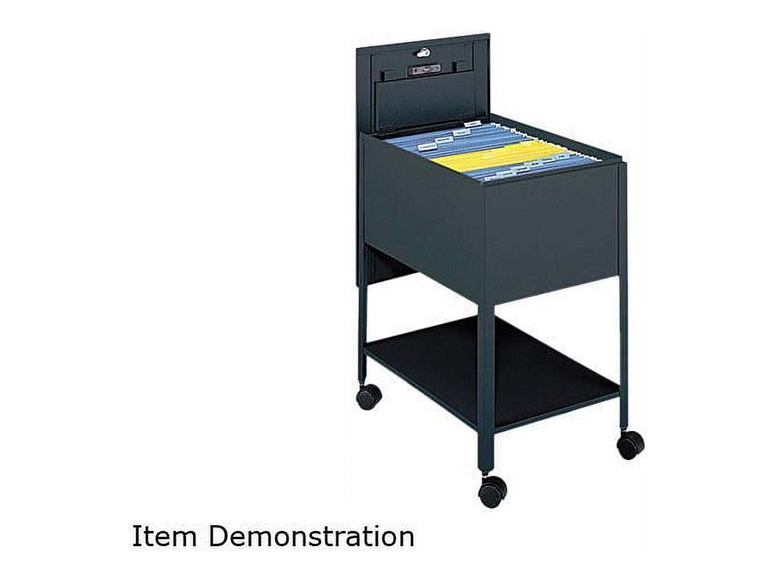 Letter-Size Tub Book Cart