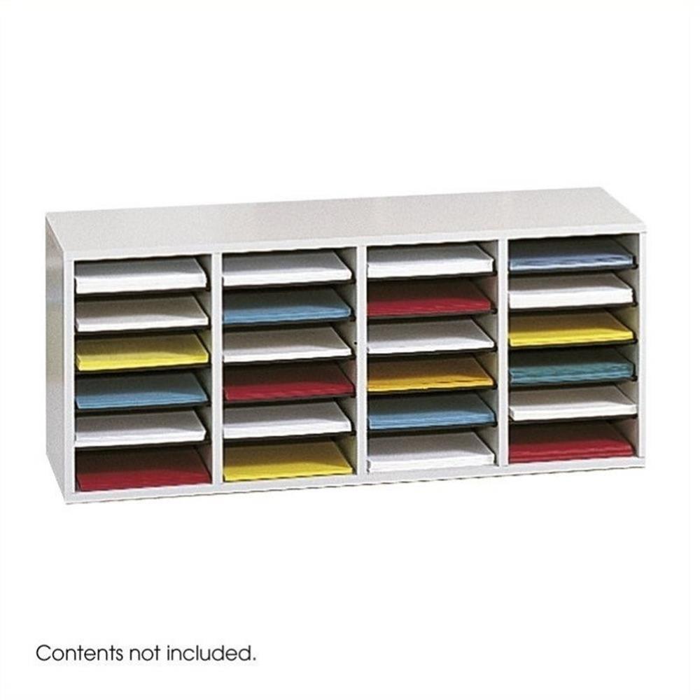 Medium Adjustable-Compartment Literature Organizer