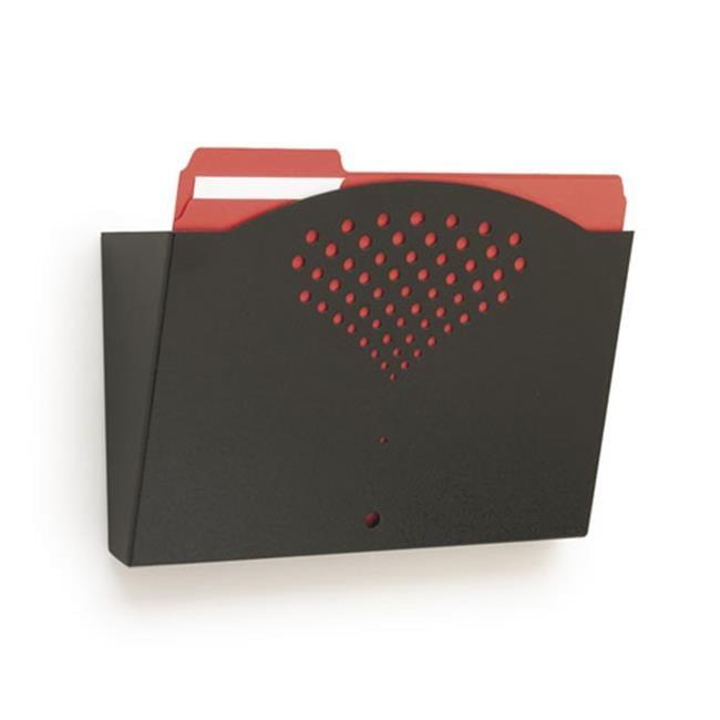 Letter Size Steel Wall File - Black