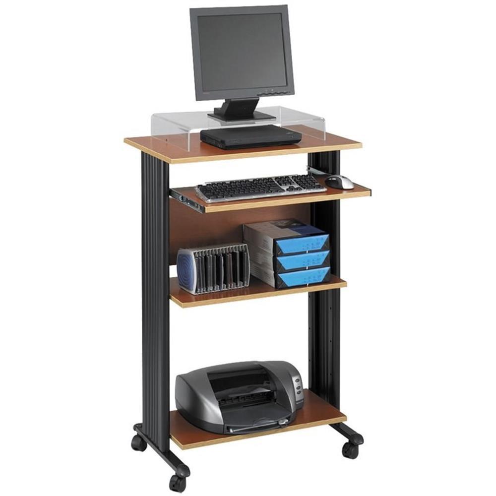 MUV Fixed Stand-Up Workstation AV Cart