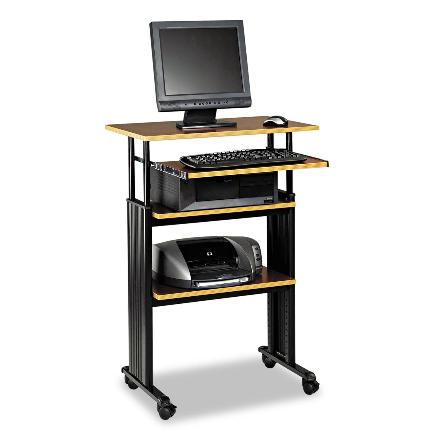 MUV Adjustable Stand-Up Workstation AV Cart