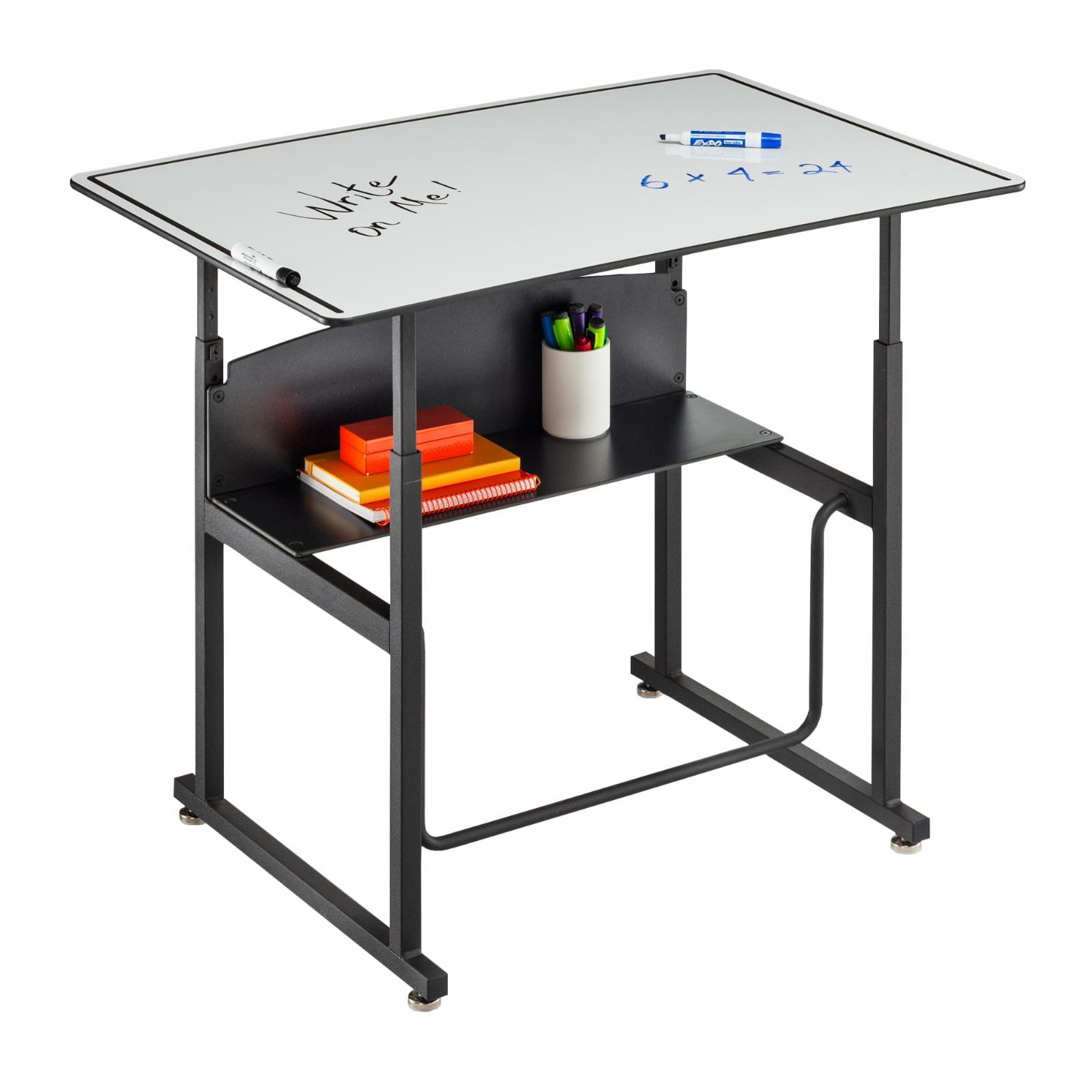 Safco Products Company AlphaBetter® Metal Adjustable Height Open Front Desk & Reviews | Wayfair