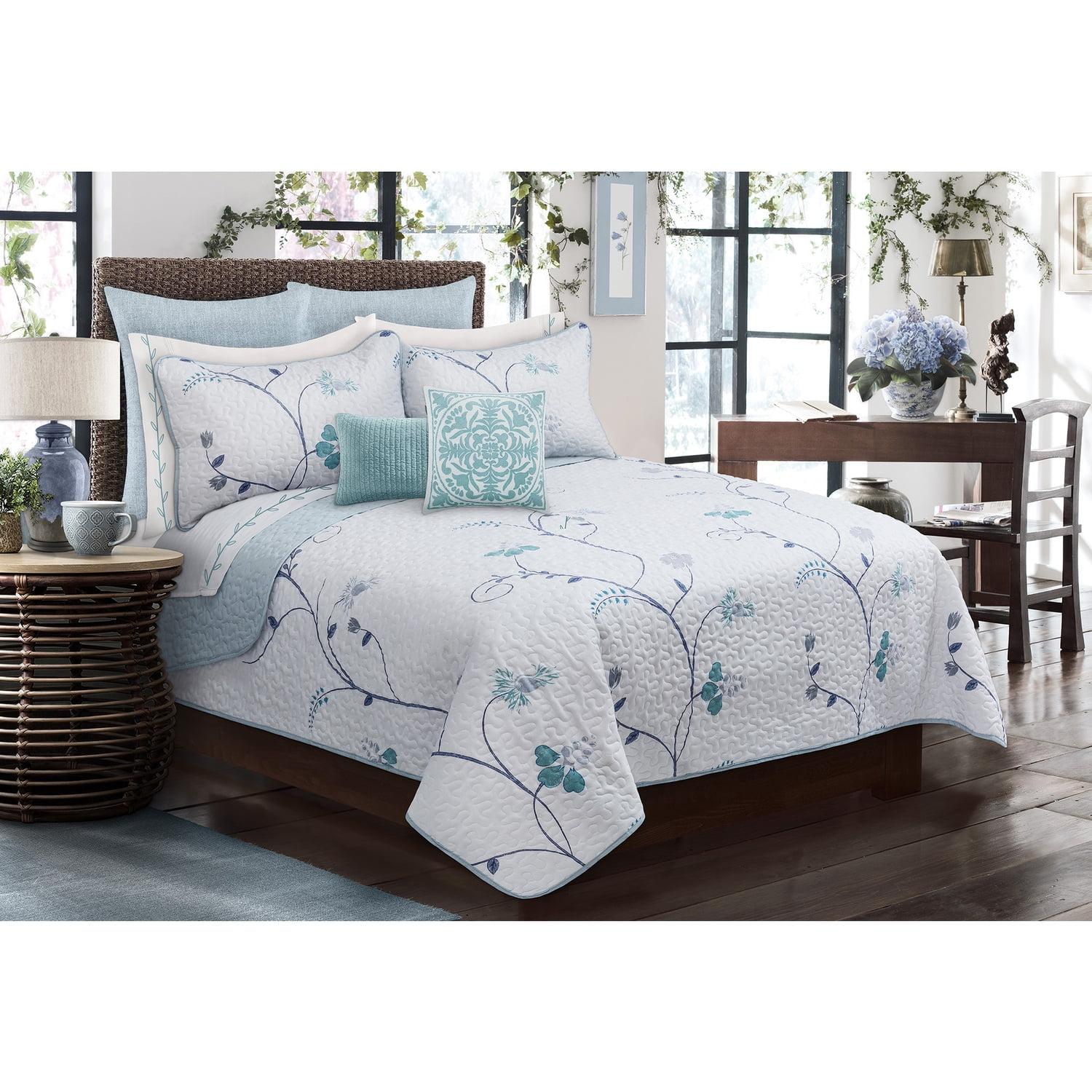 Safdie & Co. Inc. Floral Quilt Set