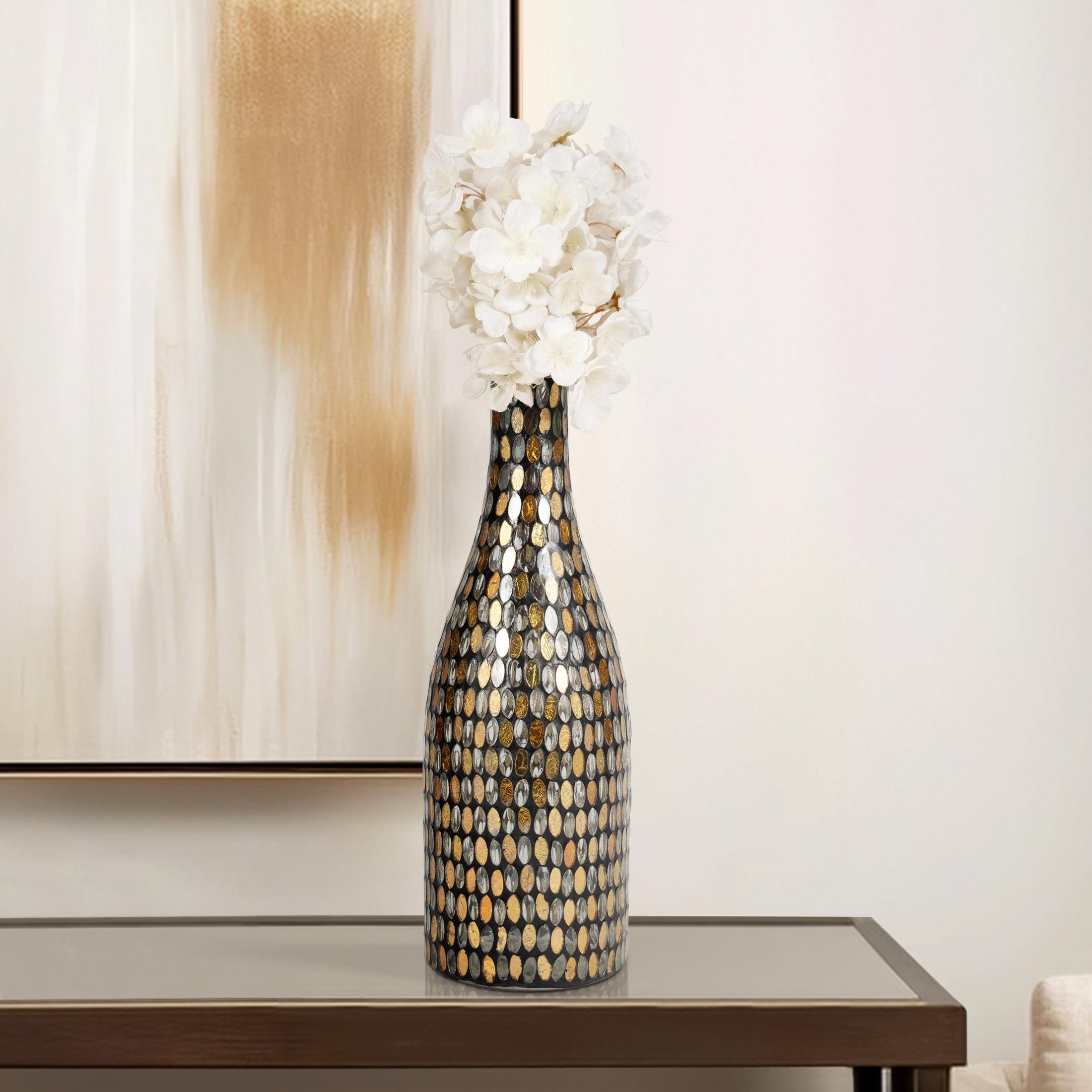 Sagebrook Home Elegant Textured Vase