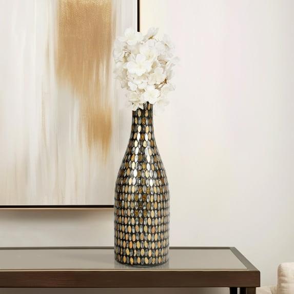 Sagebrook Home Elegant Textured Vase