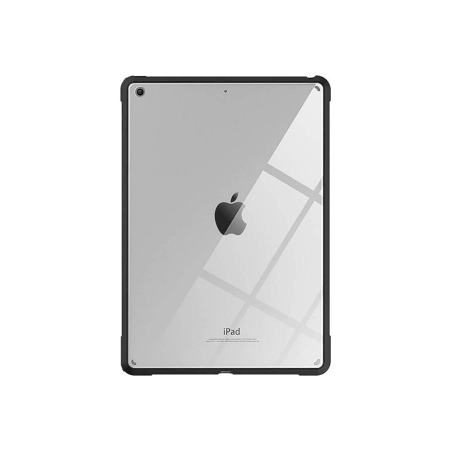 Black Clear Hybrid Flex Hard Shell Case for Apple iPad 10.2"