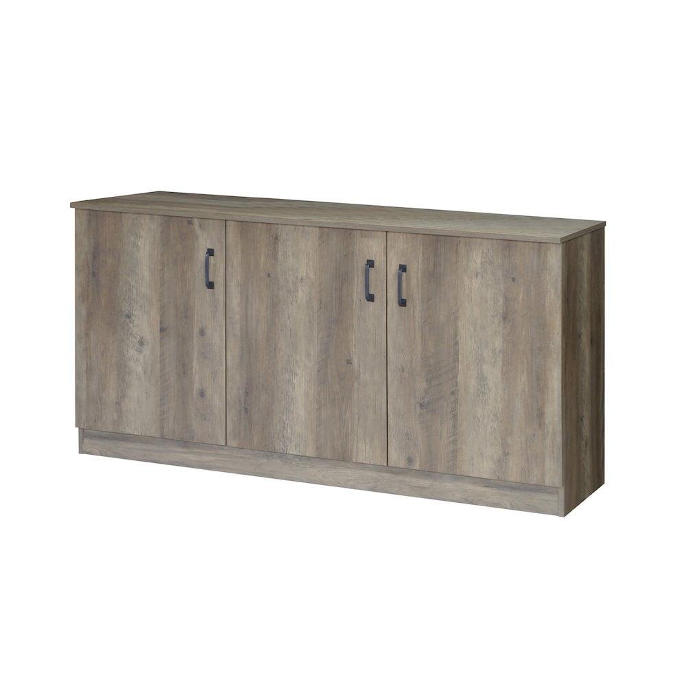 Saint Birch Alaska 3-Door Credenza Storage Cabinet