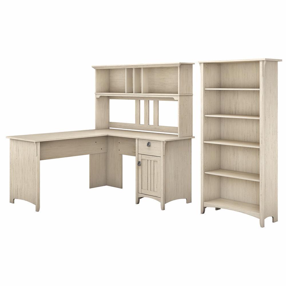 Khadesha L-Shaped Credenza Desk