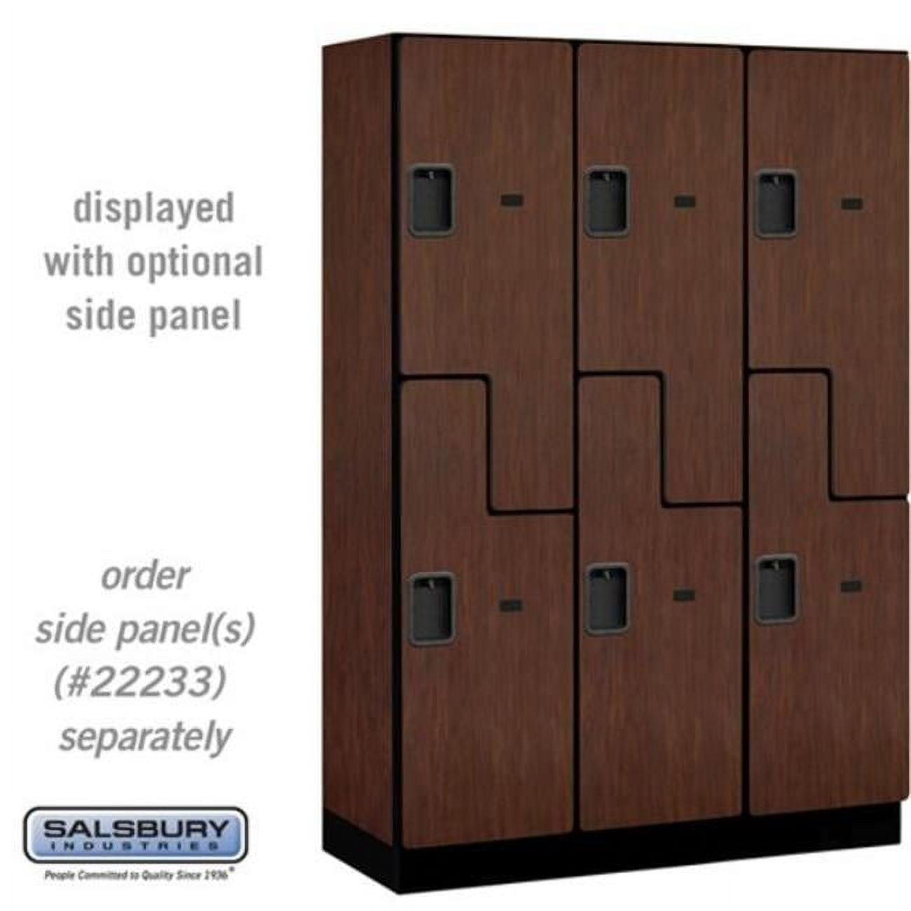 Manufactured Wood 2 - Tier 45'' Gym Locker with Dial / Combination