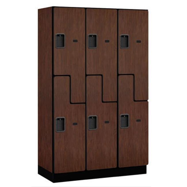 Manufactured Wood 2 - Tier 45'' Gym Locker with Dial / Combination