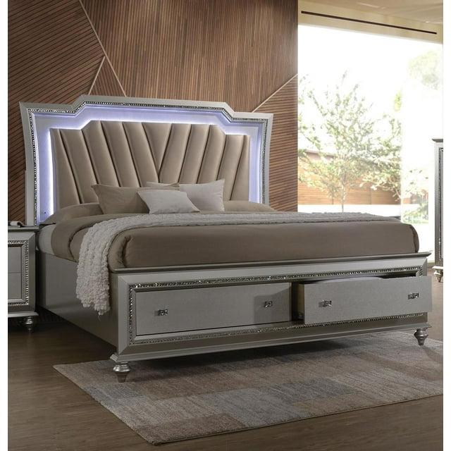 Orren Ellis Samana Upholstered Storage Bed