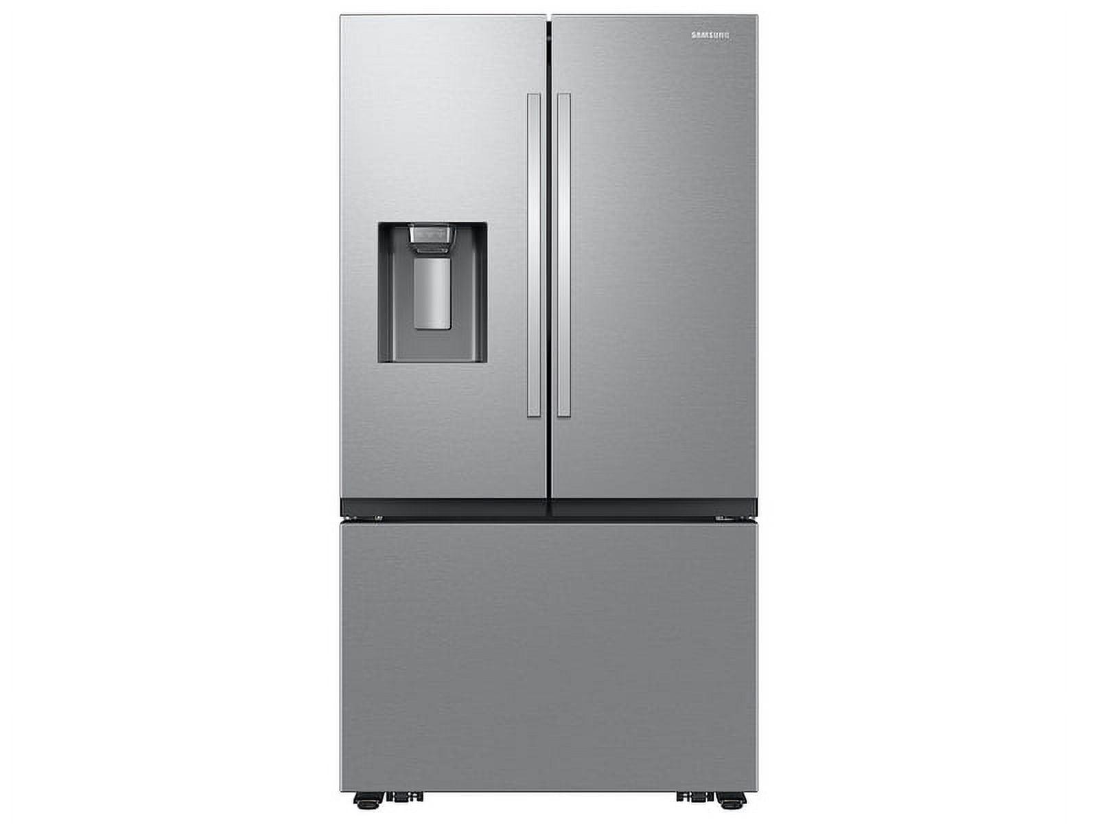 26 Cu Ft Stainless Steel French Door Refrigerator with Dual Ice Makers