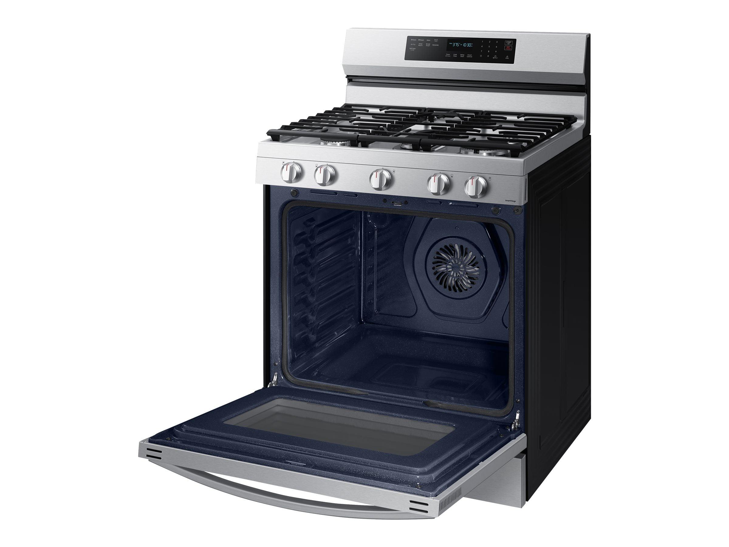 Samsung 6.0 Cu. Ft. Stainless Steel Smart Gas Range with Convection