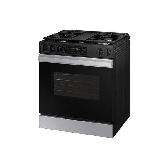 Samsung Bespoke Smart Slide-In Gas Range 6.0 cu. ft. with Air Fry and Precision Knobs