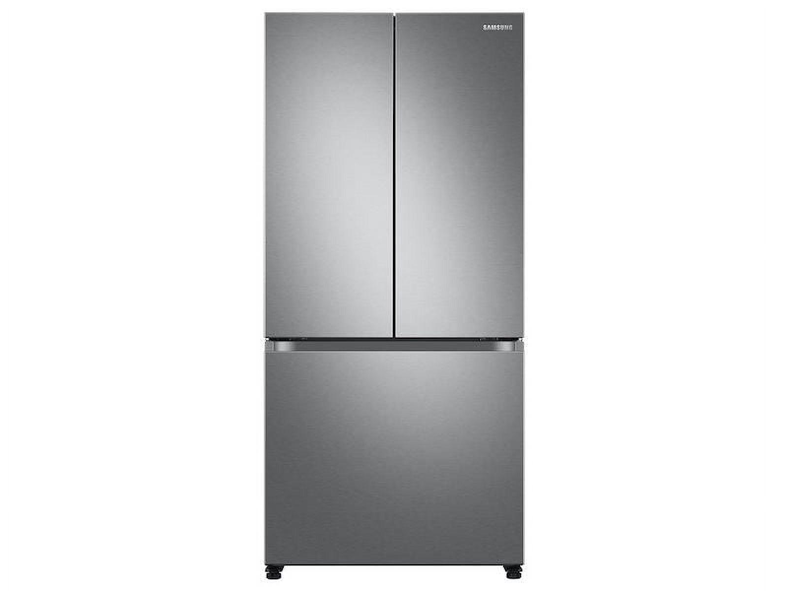 18 cu. ft. Smart Counter Depth 3-Door French Door Refrigerator