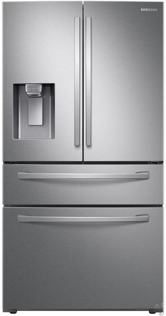 28 Cu. Ft. Stainless Steel French Door Refrigerator with FlexZone Drawer