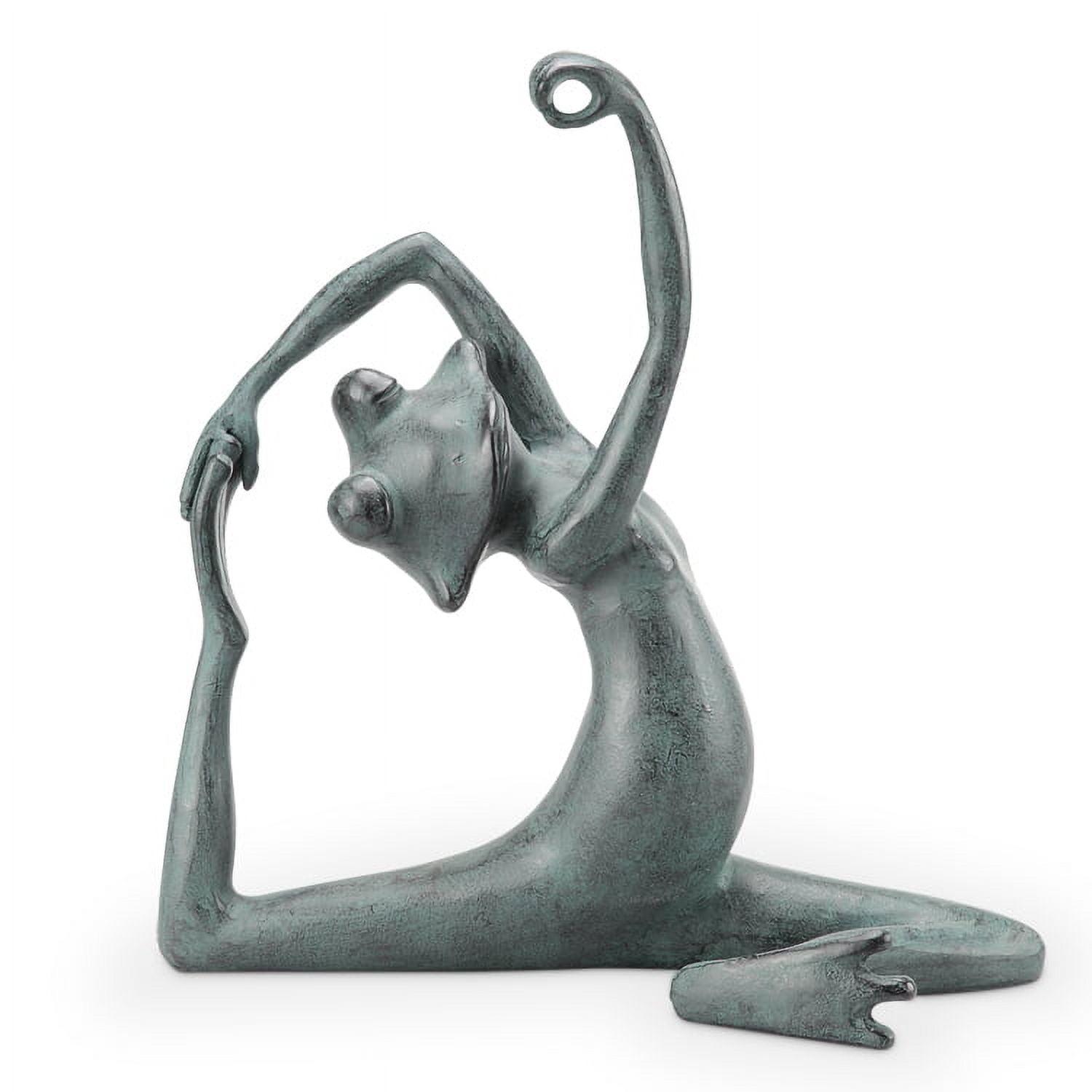 SPI Limber Yoga Frog Garden Sculpt