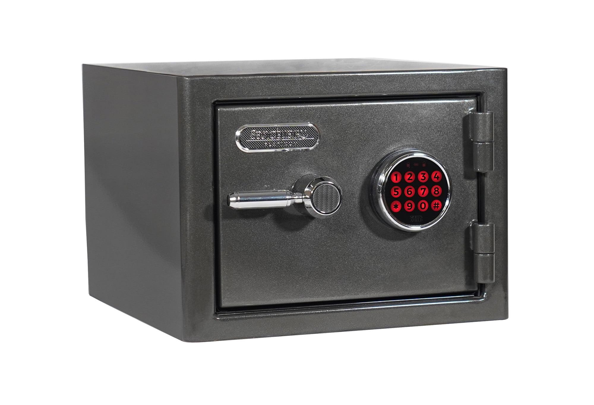 Dark Gray Medium Fireproof Waterproof Digital Safe