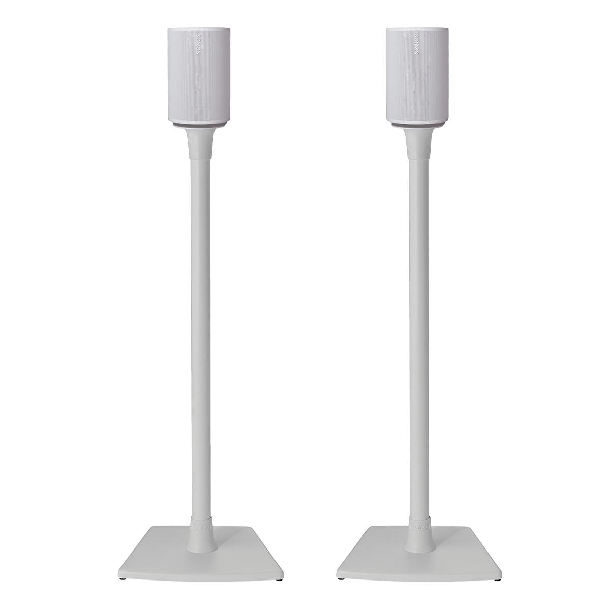 Sanus Fixed-Height Speaker Stands for Sonos Era 100 - Pair (White)