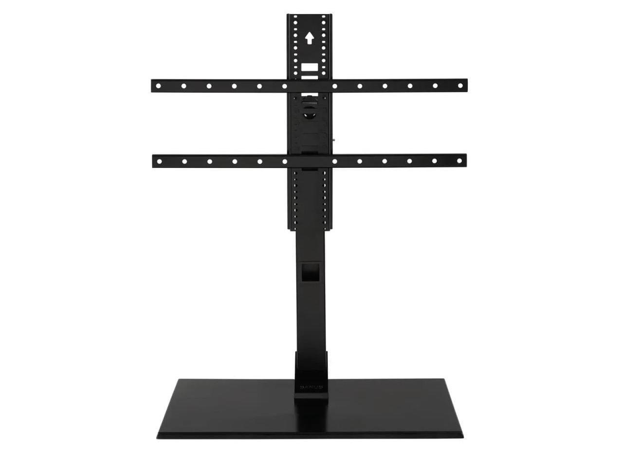 Elegant Black Swivel TV Stand 40"-86" with Integrated Cable Management