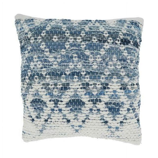 Saro Nautica Collection Geometric Cotton Pillow Cover