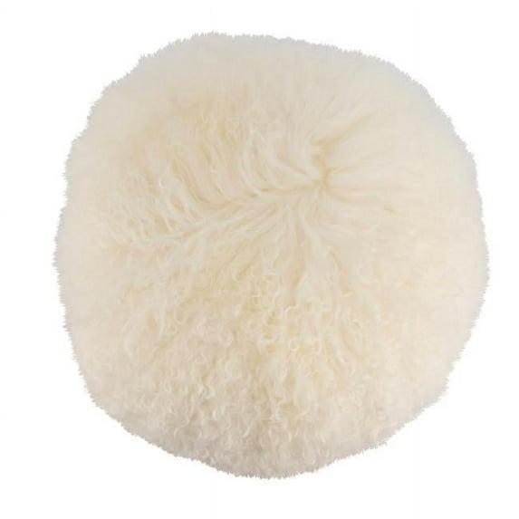 Mongolian Lamb Pillows Lumbar Throw Pillow