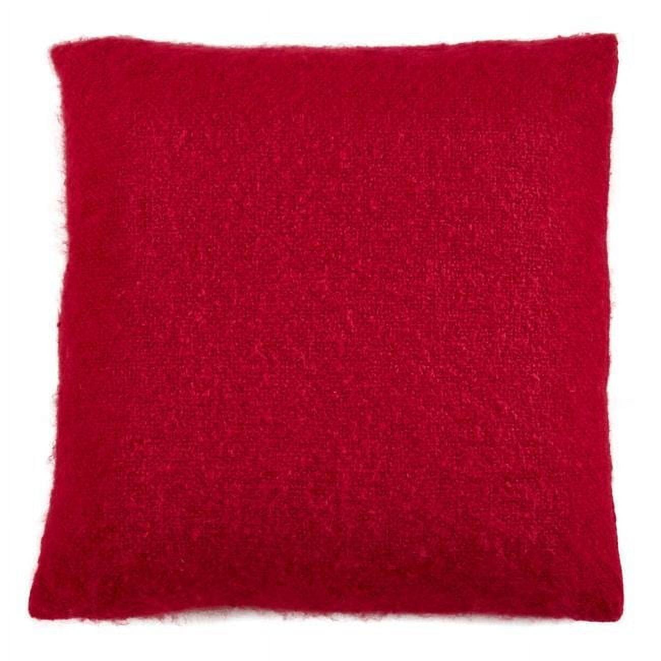 Saro Angora Collection Reversible Pillow Cover