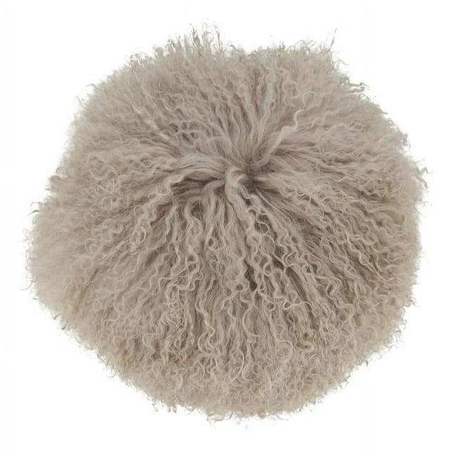 Mongolian Lamb Pillows Lumbar Throw Pillow