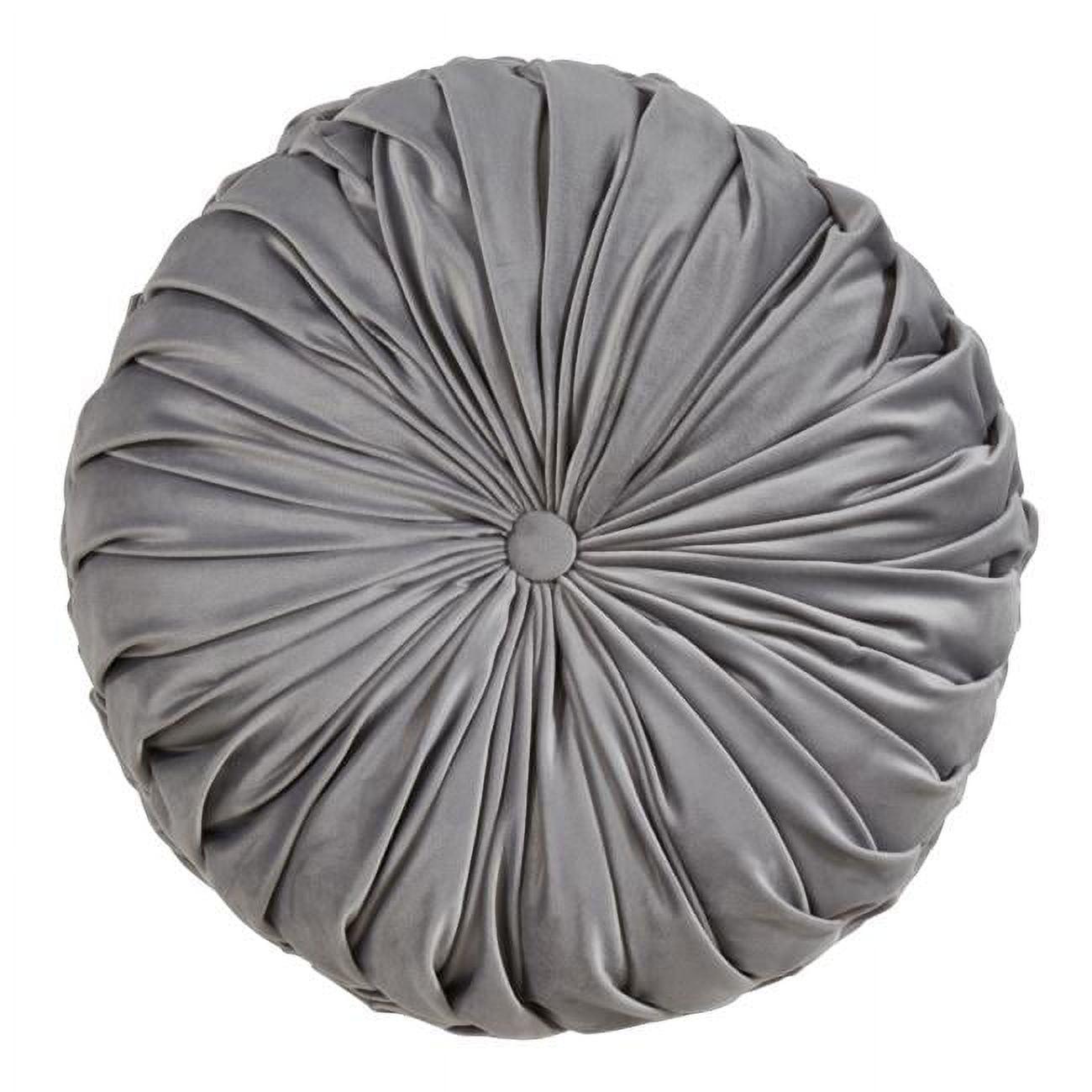 Madison Buttons Reversible Throw Pillow