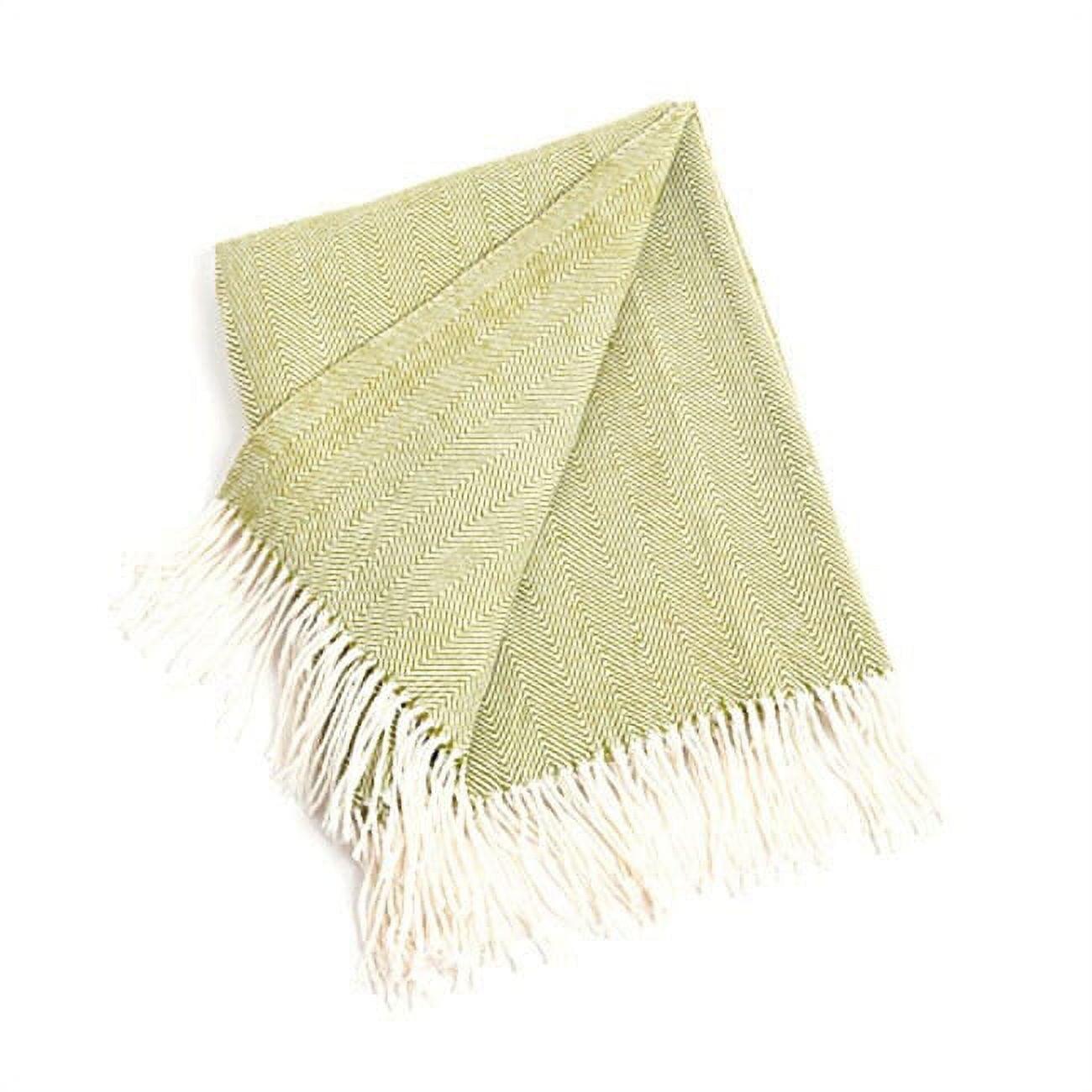 Saro Sevan Collection Hand Woven Throw Blanket