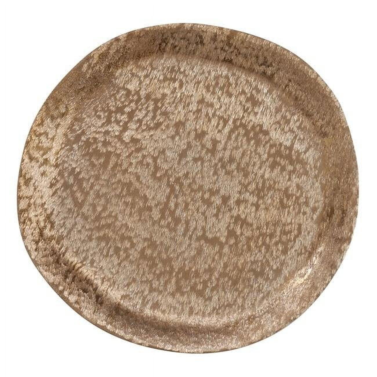 Zadia Brushed Metal Charger Plate (Set of 4)