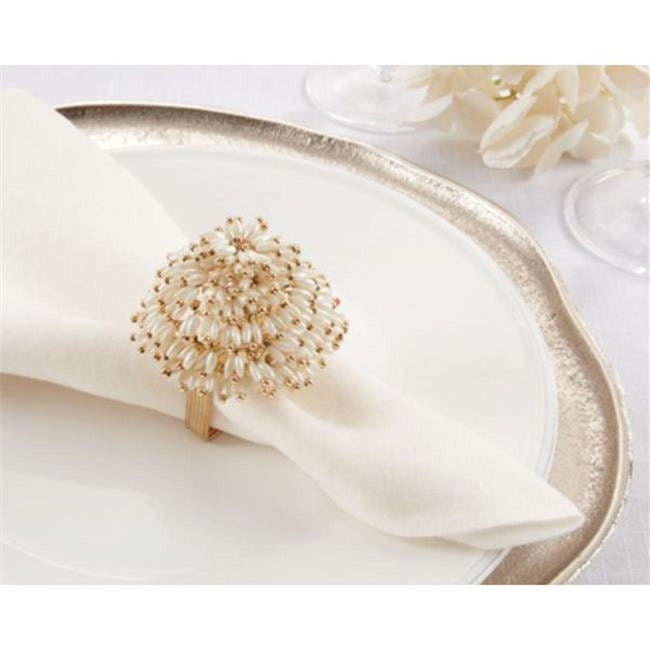 Saro Napkin Ring Collection Napkin Ring (Set of 4)