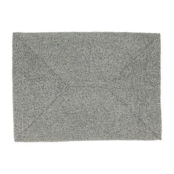 Saro Lifestyle Beaded Design Placemat (Set of 4)